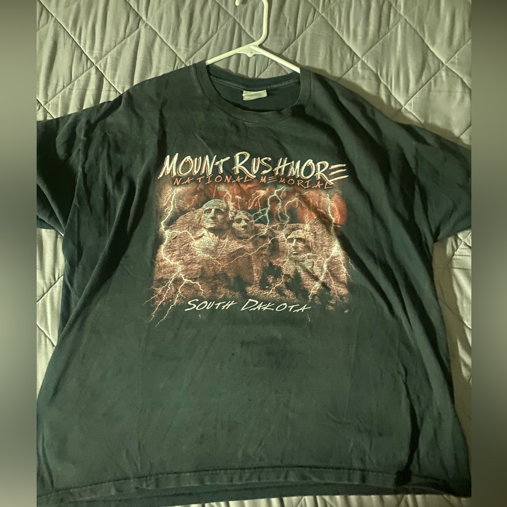 Vintage Mount Rushmore National Memorial Single Stitch Shirt XL Made in Mexico